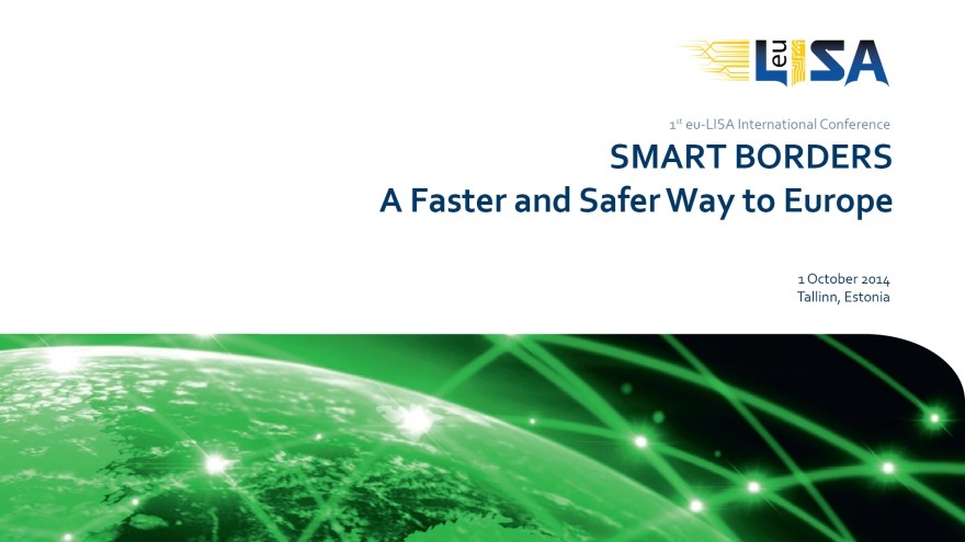 eu-LISA Annual Conference 2014: Smart Borders