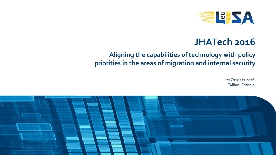 eu-LISA Annual Conference 2016: JHATech