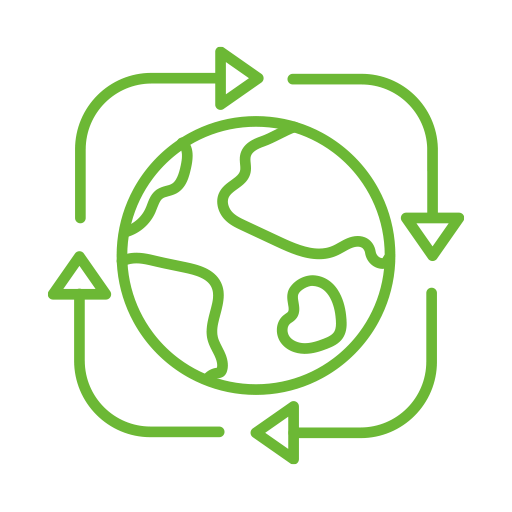 Environmental Management Circular Economy Icon