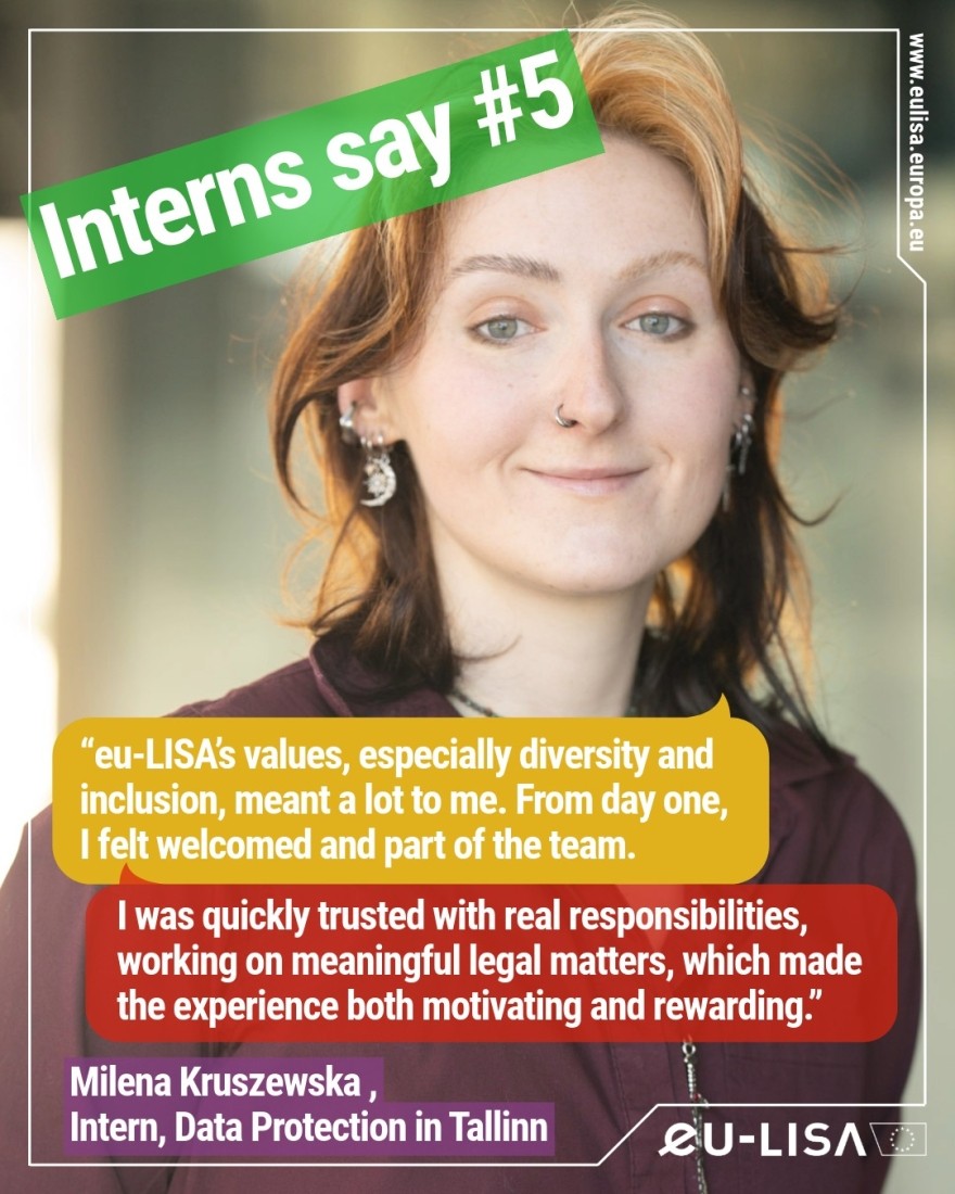 Internship call testimonial - Milena Kruszewska