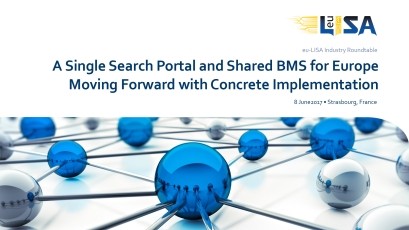 Industry Roundtable June 2017: Single Search Portal and Shared BMS